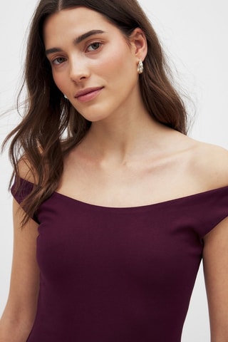 Robe longue - Bordeaux