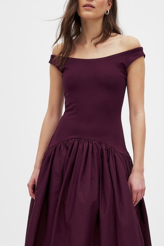 Robe longue - Bordeaux