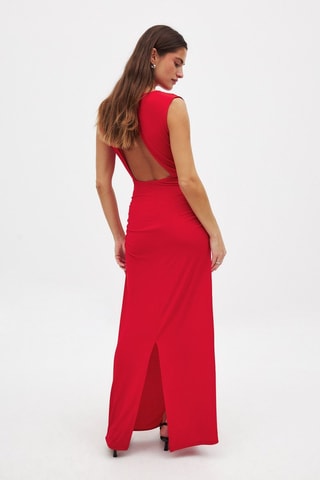 Robe longue - Rouge