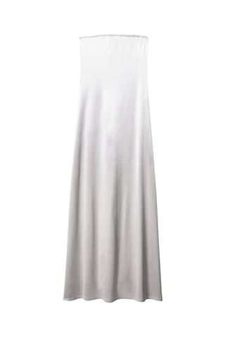 Robe bustier - Gris clair