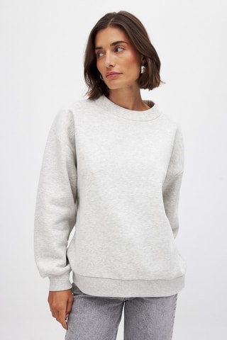 Sweat - Gris clair chiné