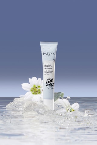 Gel contour des yeux hydratant & défatigant - Acide hyaluronique & eau de glacier - Visage - 15 ml