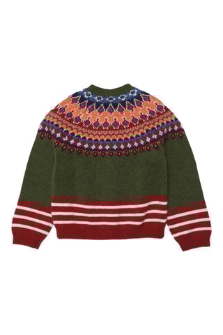 Wollen Vest - Donkergroen