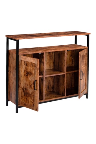 Aparador de 2 puertas Elize - 100 x 81 x 30 cm