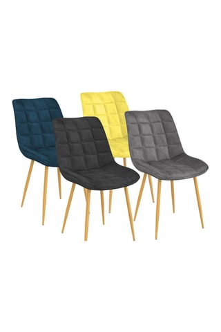 4 sillas de madera Mélinda - 20 x 46 x 62,5 cm