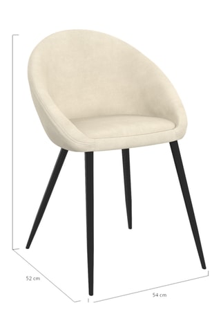 4 sillas Dory - 54 x 52 x 77 cm