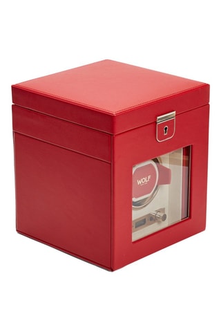 Remontuar de relojes de piel Palermo - Rojo