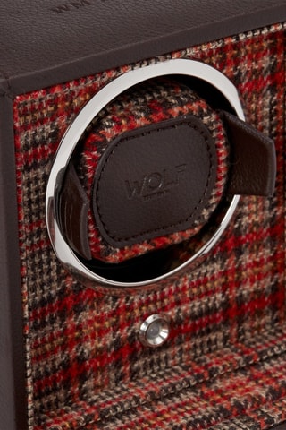 Remontuar de relojes de piel Winder - Marrón