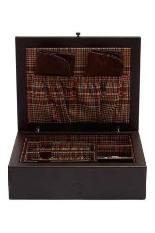 Estuche de limpieza para calzado de piel WM - Marrón 