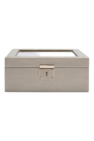 Estuche para relojes de piel Palermo - Gris