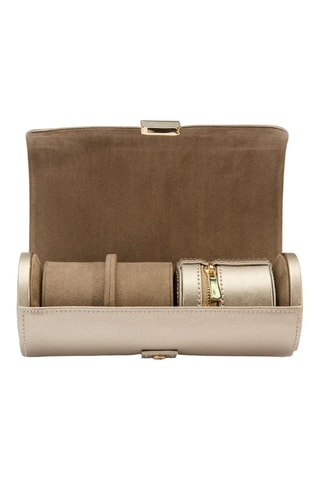 Estuche para relojes de piel Palermo - Dorado