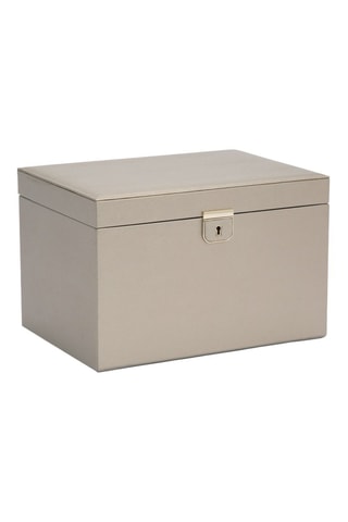 Joyero de piel Palermo - Verde