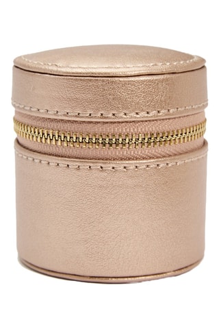 Estuche para relojes de piel Palermo - Rosa dorado