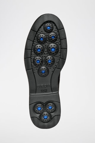 Derbys en cuir de veau verni Spherica - Noir