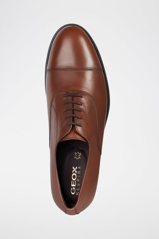Derbys en cuir nappa Decio - Marron clair