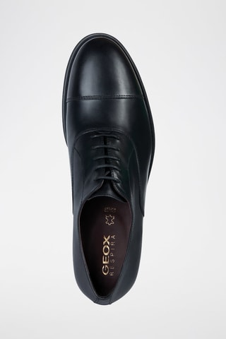 Derbys en cuir nappa Decio - Noir