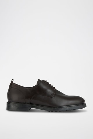 Derbys en cuir Tiberio - Marron foncé