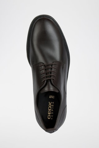 Derbys en cuir Tiberio - Marron foncé