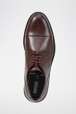 Derbys montants en cuir Walk Pleasure - Marron