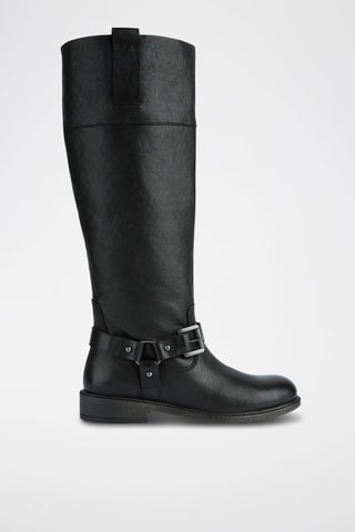 Bottes en cuir Catria - Noir