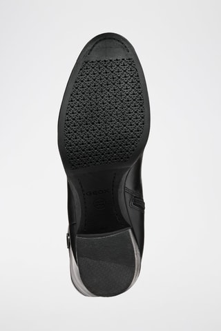 Bottes en cuir de veau Asheel - Noir