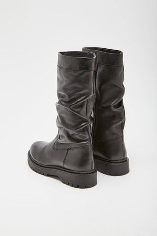 Bottes en cuir nappa D Belyze H - Noir