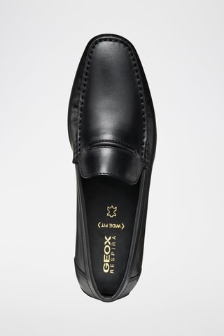 Mocassins en cuir de veau Kosmopolis - Noir