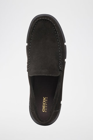 Mocassins en nubuck Adacter - Noir