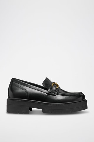 Mocassins en cuir Spherica - Noir
