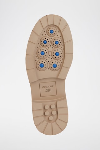 Mocassins plateformes en nubuck Spherica - Beige