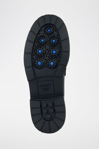 Mocassins plateformes en cuir Spherica - Noir