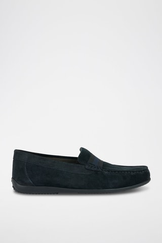 Mocassins en nubuck - Noir
