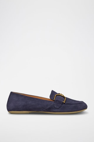 Mocassins en nubuck Palmaria - Bleu