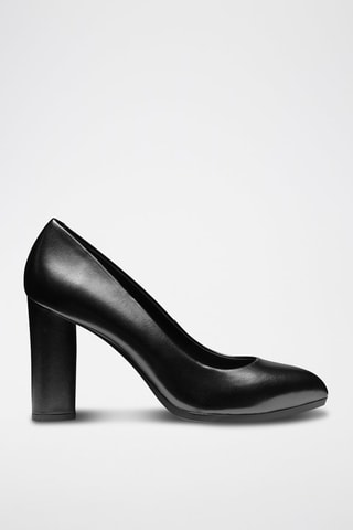 Escarpins en cuir de mouton Walk Pleasure - Noir
