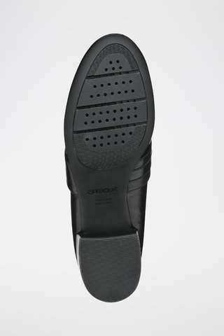 Escarpins en cuir de mouton nappa Eleana - Noir