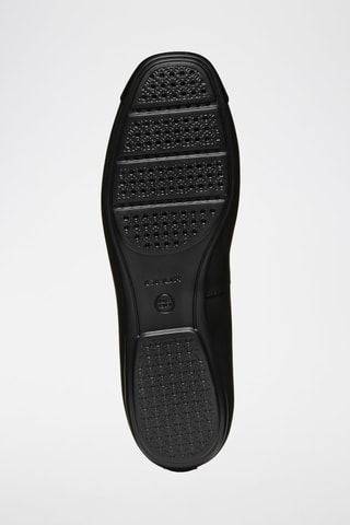 Ballerines en cuir de veau Annytah - Noir