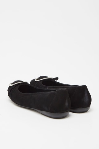 Ballerines en nubuck Annytah - Noir
