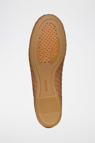 Ballerines en cuir de mouton Palmaria - Marron clair