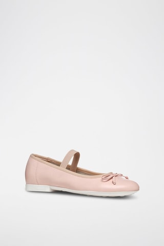 Ballerines en cuir Plie’ - Rose