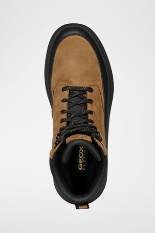 Boots en cuir Granito - Marron clair et noir