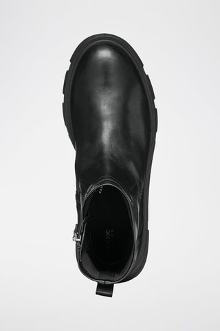 Boots en cuir Vilde - Noir