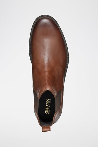 Boots Chelsea en cuir Terence - Marron