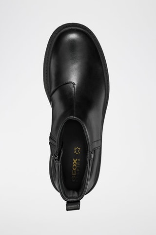 Bottines en cuir de veau Spherica - Noir