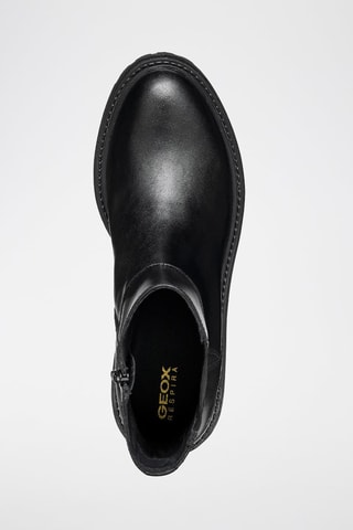 Bottines en cuir Iridea - Noir