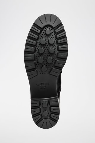 Bottines en cuir de veau Damiana - Noir