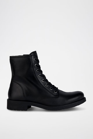 Bottines en cuir Rawelle - Noir
