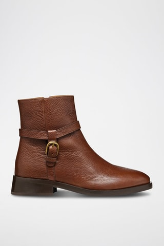 Bottines en cuir Tormalina  - Marron