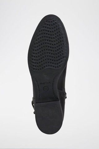 Bottines en cuir nappa Felicity - Noir