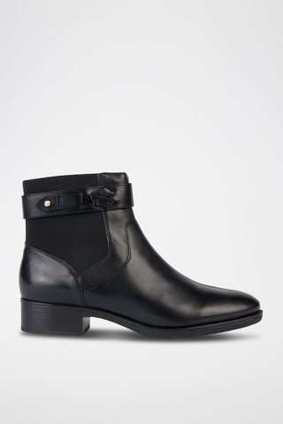 Bottines en cuir  Felicity F  - Noir