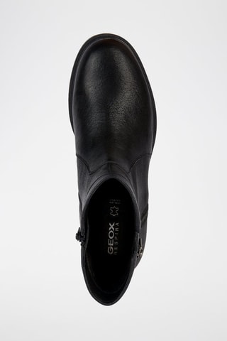 Bottines en cuir de mouton Catria - Noir